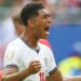 England’s number 10 celebrates during the 2026 World Cup quarter-final against Norway