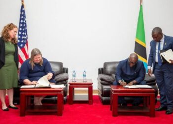 US and Tanzanian officials sign a bilateral health cooperation memorandum in Dar es Salaam, formalising a five-year $3.1bn joint investment to strengthen Tanzania's healthcare system